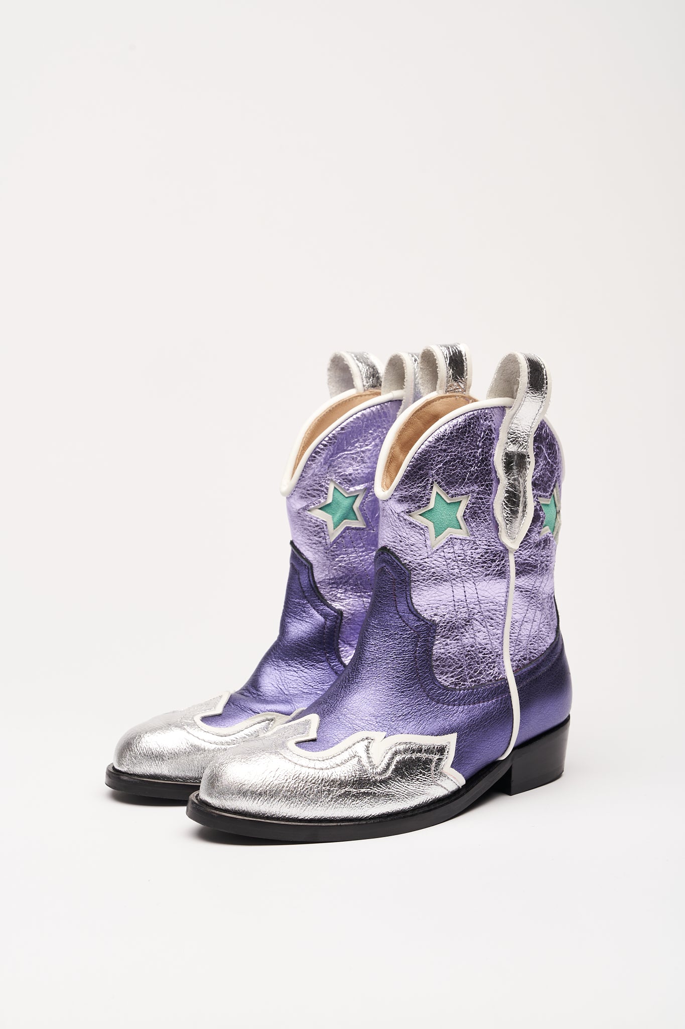 Maison Mangostan Litchy Metallic Purple duo