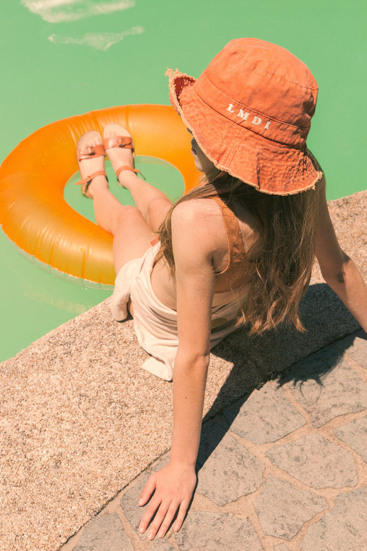 LMDI Collection Fornells Sandals Cognac promo