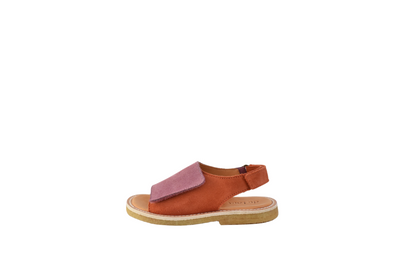 Du Loua Du Veda Suede Sandaal Faded Purple Faded Red side