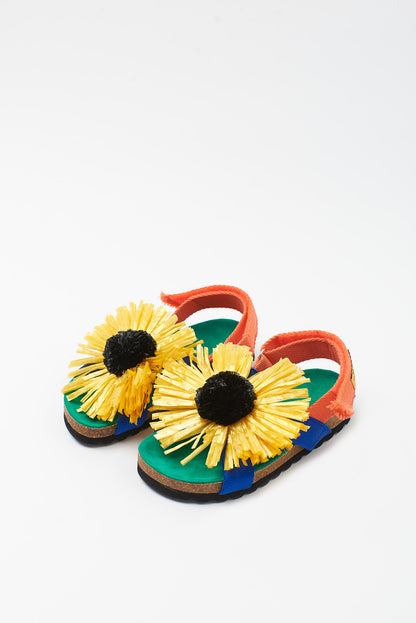 Maison Mangostan Sunflower Sandal Yellow Duo