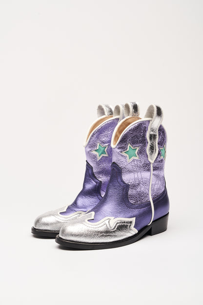 Maison Mangostan Litchy Metallic Purple duo