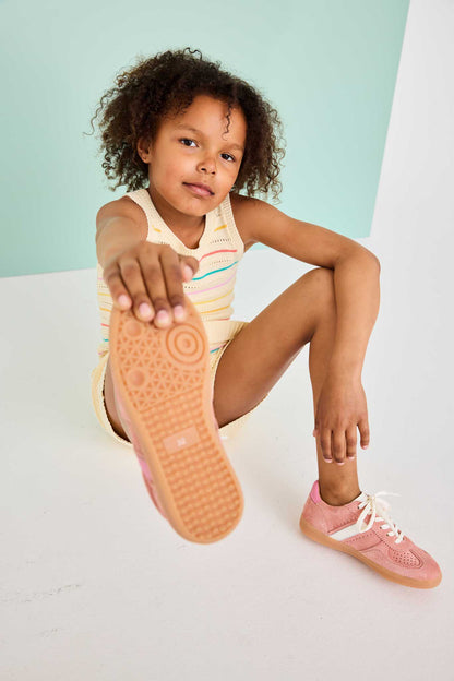 Bisgaard Penny Sneaker Rose Schoenencafe.com Kids Deventer