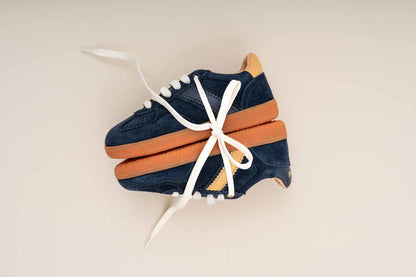 Bisgaard Penny Sneaker Navy Schoenencafe Kids