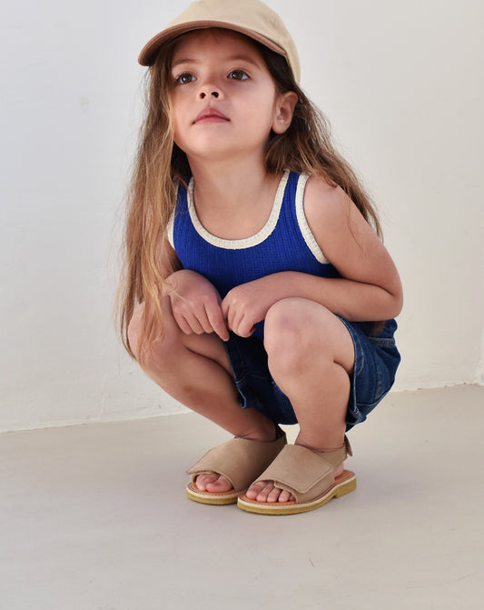 Du Loua Du Veda Suede Sandaal Desert Sfeer