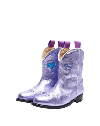 PRE ORDER - Maison Mangostan Sweatheart Boot Lilac - Schoenencafé